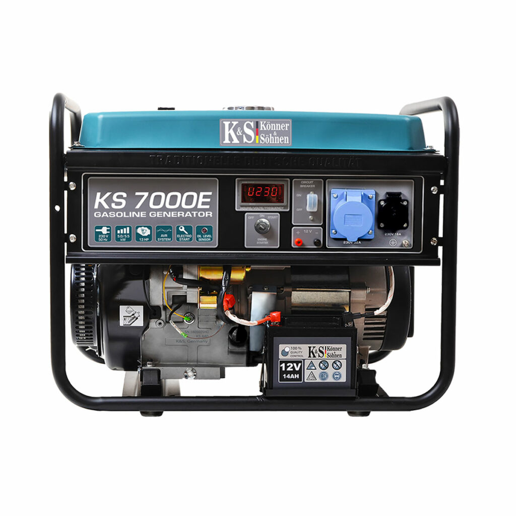 Agregat prądotwórczy benzynowy KS 7000E 5kW z AVR