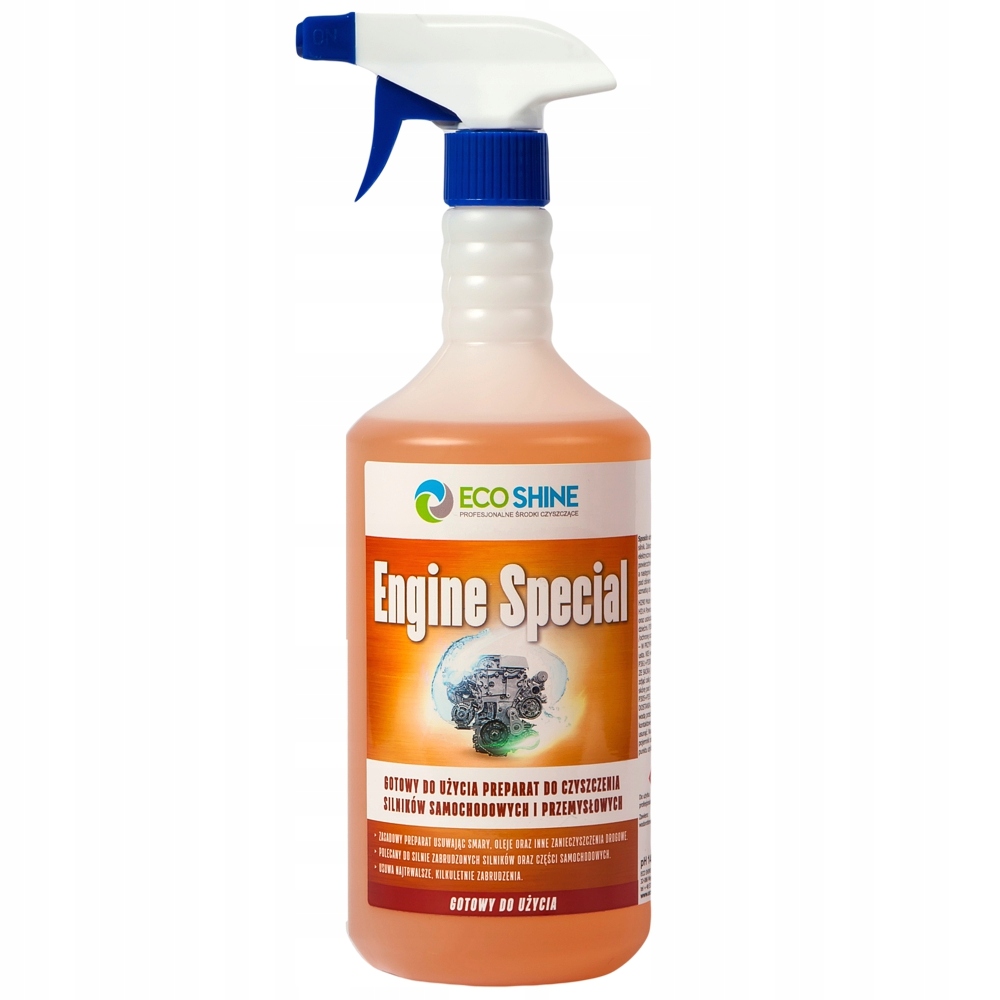 Eco Shine Engine Special - preparat do czyszczenia silników samochodowych i przemysłowych 1L