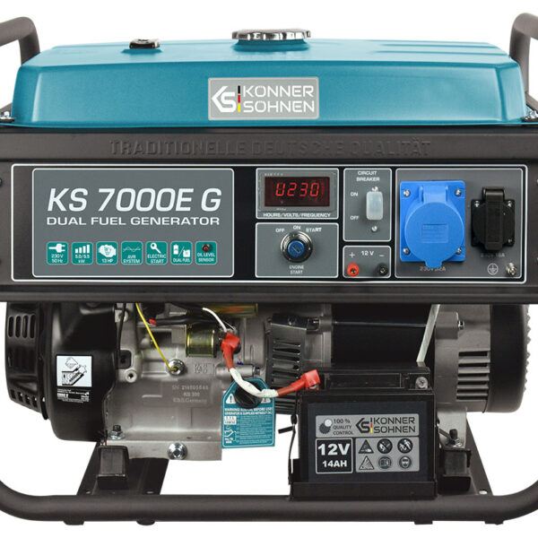 Agregat generator prądotwórczy benzynowy KS 7000E G 5kW z AVR + KS 100 PS GRATIS!